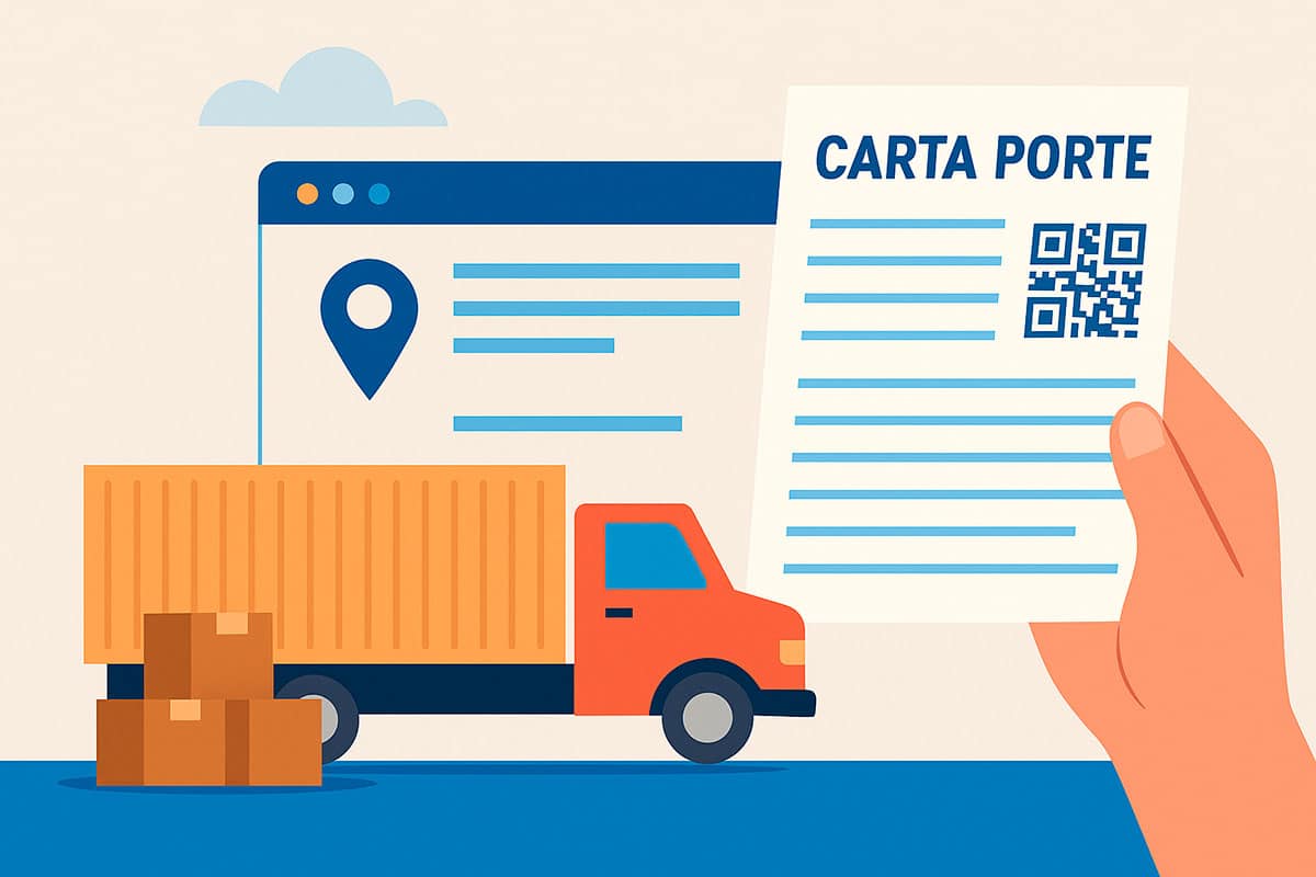Descubre la importancia de una carta porte en el transporte de mercancías
